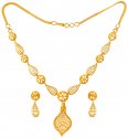 Click here to View - 22 Karat Yellow Gold Necklace Set 