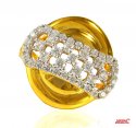 22 kt Sophisticated Oval Ring - Click here to buy online - 530 only..
