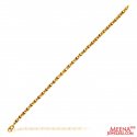 22k Gold Ladies Bracelet - Click here to buy online - 661 only..