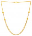 22Karat Gold Two Tone Fancy Chain - Click here to buy online - 943 only..