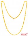 22Kt Gold Designer Long Chain