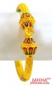 22Kt Gold Meenakari Kada (1PC) - Click here to buy online - 2,508 only..