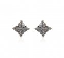 18K Gold Diamond Ladies Earrings - Click here to buy online - 1,637 only..