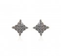 18K Gold Diamond Ladies Earrings - Click here to buy online - 1,732 only..