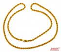 22 Kt Gold Rope Chain - Click here to buy online - 970 only..