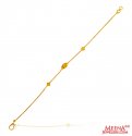 Click here to View - 22KT Gold Bracelet for Ladies 