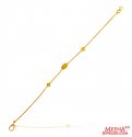 22KT Gold Bracelet for Ladies - Click here to buy online - 366 only..