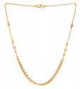22kt Gold Fancy Chain for Ladies - Click here to buy online - 1,067 only..