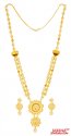 22kt Gold Light Necklace Set - Click here to buy online - 3,691 only..