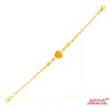 22Kt Gold Bracelet  - Click here to buy online - 638 only..