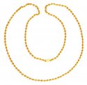 22K Gold Balls Chain (23 Inches) - Click here to buy online - 1,157 only..