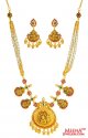 Click here to View - Antique 22 Kt Necklace Set 