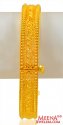 22Kt Gold Filigree Kada (1 Pc) - Click here to buy online - 1,897 only..