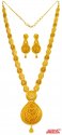 22Kt Gold Bridal Patta Haar Set - Click here to buy online - 8,555 only..
