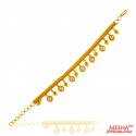 22K Gold Balls Bracelet - Click here to buy online - 1,993 only..