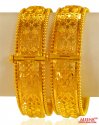 Click here to View - 22kt Gold Bangles 2 pc 