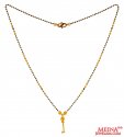 22k Gold Indian Fancy Mangalsutra - Click here to buy online - 544 only..