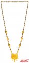 22K Gold Long Mangalsutra  - Click here to buy online - 2,276 only..