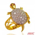 Click here to View - 22k Gold Turtle Ladies Ring 