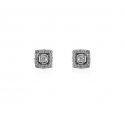 18k Gold Diamond Earrings  - Click here to buy online - 1,081 only..