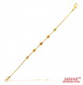 22 Karat Gold Beads Bracelet - Click here to buy online - 480 only..