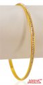 22 KT Gold Rhodium Bangles (1 PC) - Click here to buy online - 994 only..