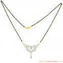 Click here to View - 18K Designer Diamond Mangalsutra 