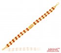 Click here to View - 22k Gold Rudraksh Bracelet  