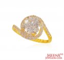 22K Gold Fancy Ring - Click here to buy online - 567 only..