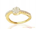 Fancy 18K Diamond Rind Gold - Click here to buy online - 1,670 only..