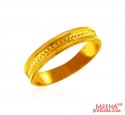 22K Gold Band - Click here to buy online - 638 only..