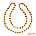 Click here to View - 22kt Gold Rudraksh chain 