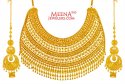 Click here to View - 22Kt Gold Necklace Earring Set 