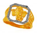 Click here to View - 22k Ganesha Mens Ring 