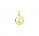 Click here to View - 22K Gold Anchor Pendant 