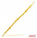 22K Gold Ladies Bracelet - Click here to buy online - 1,991 only..