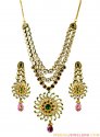 22Kt Gold Kundan Set - Click here to buy online - 10,995 only..