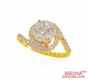 22K Gold Fancy Ring - Click here to buy online - 571 only..