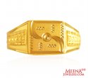 22k Gold Mens Thin Ring  - Click here to buy online - 618 only..