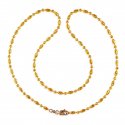 22k Rice Balls Chain Two Tone - Click here to buy online - 1,112 only..