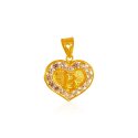 Click here to View - 22K Gold Pendant with Initial (B) 