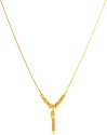 22Kt Gold Dokia Chain - Click here to buy online - 844 only..
