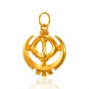 Click here to View - 22K Gold Khanda Pendant 