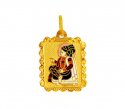 Swami Narayan Gold Pendant - Click here to buy online - 433 only..