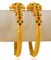 22KT Gold Stones Kada - Click here to buy online - 3,651 only..