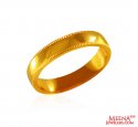 22 Karat Gold Wedding Band - Click here to buy online - 937 only..