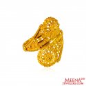22K Gold Ring for Ladies - Click here to buy online - 496 only..