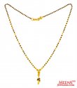 22k Gold Mangalsutra - Click here to buy online - 993 only..