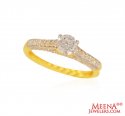 22K Gold  Ladies Ring - Click here to buy online - 345 only..