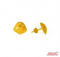 22kt Gold  Designer Earrings - Click here to buy online - 555 only..